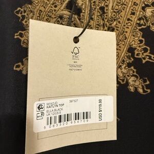 All Saints paisley top